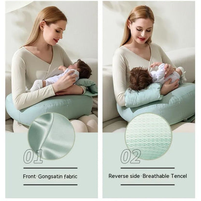 Breastfeeding Pillow with Extra Back Support