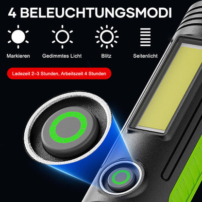 Bright Waterproof LED Flashlight for Camping