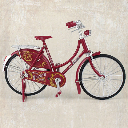 Classic Bicycle Small Collectible Statue