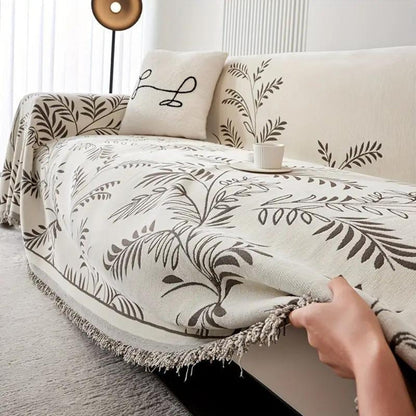 Plush Fleece Sofa Slipcover