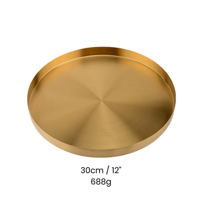 Luxury Metal Serving Tray
