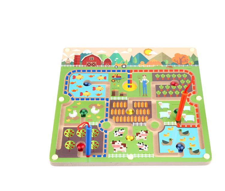 Colorful Interactive Puzzle Toy for Children's Learning - Luxicro