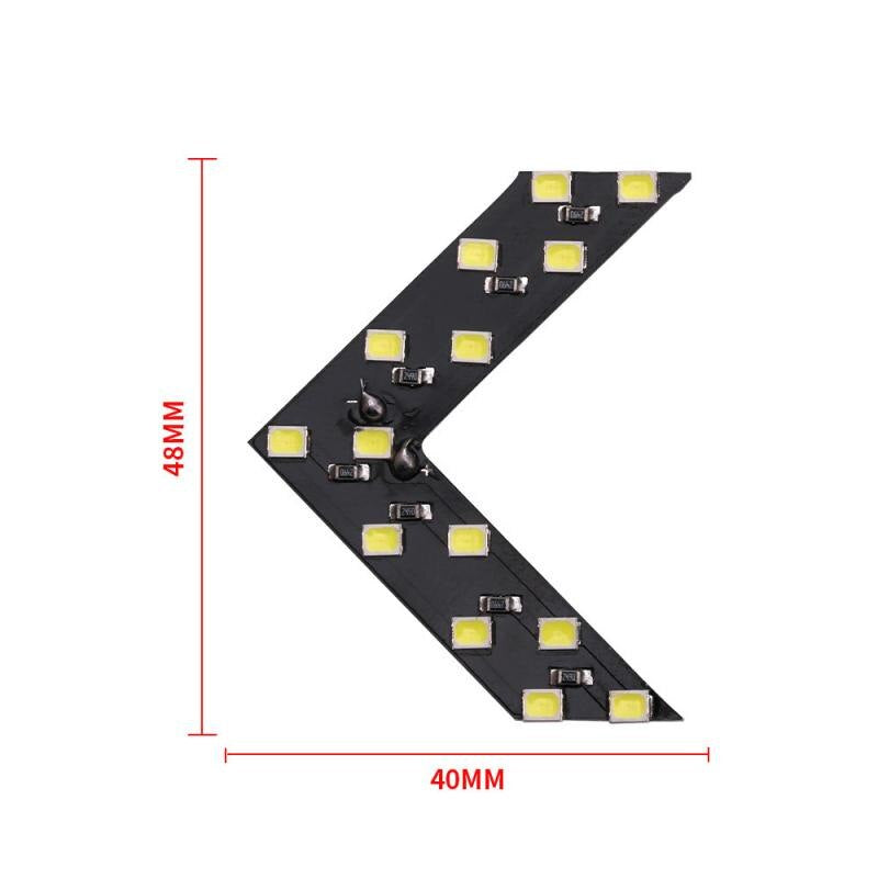 Bright 2PC LED Car Side Marker Lights