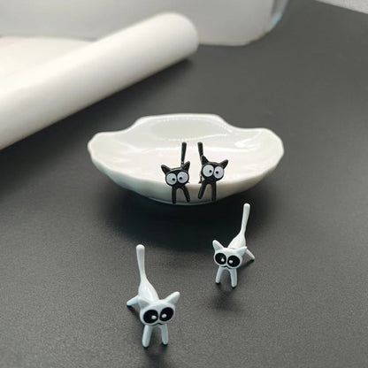 Cute Kitty Fashion Earrings