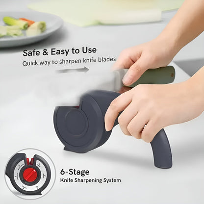 Premium 6-in-1 Pocket Multi Tool Sharpener