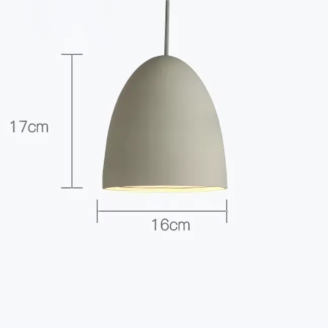 Rustic Hanging Pendant Light Set
