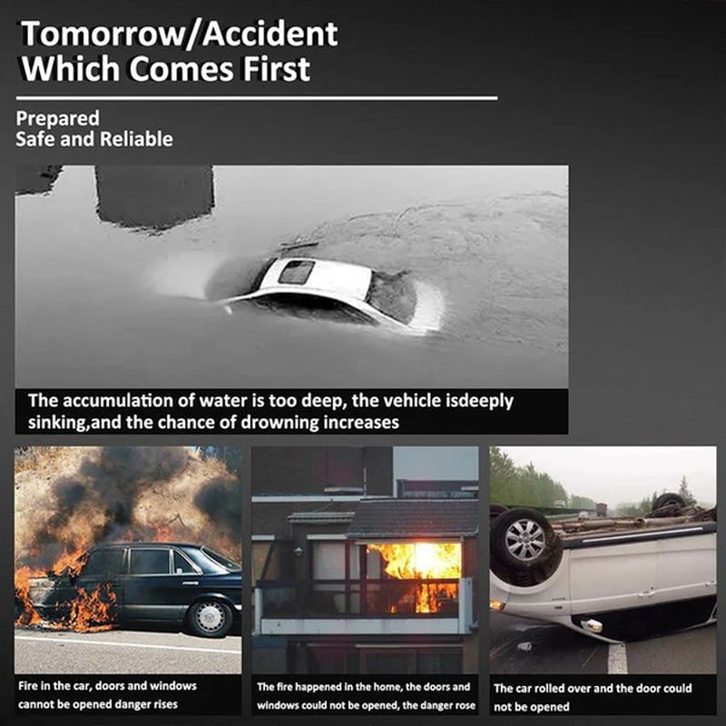 Premium Emergency Car Escape Hammer