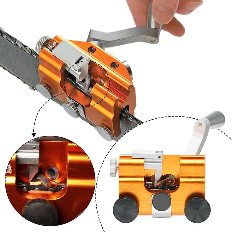 Compact Chainsaw Blade Sharpener Kit