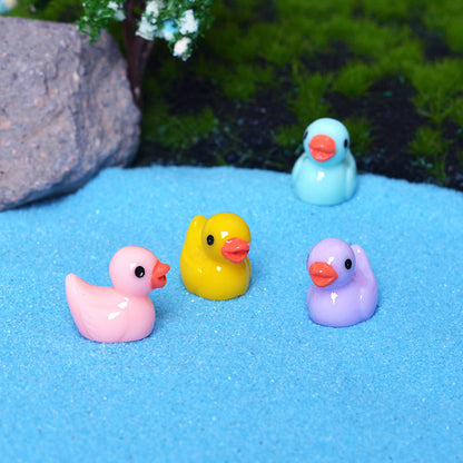 Cute Miniature Rubber Duck Decoration