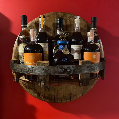 Premium Wooden Whiskey Decanter