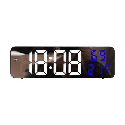 Accurate LED Wall Clock with Temp and Humidity Display