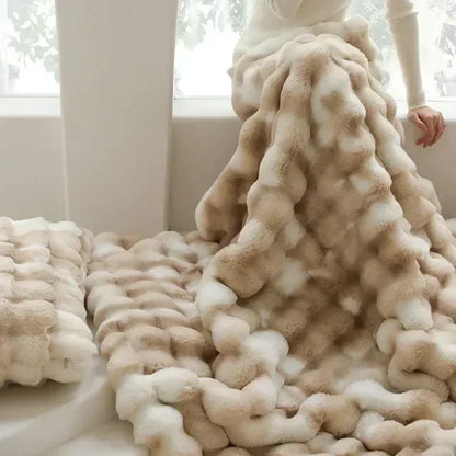 Cozy Fleece Wearable Throw Blanket