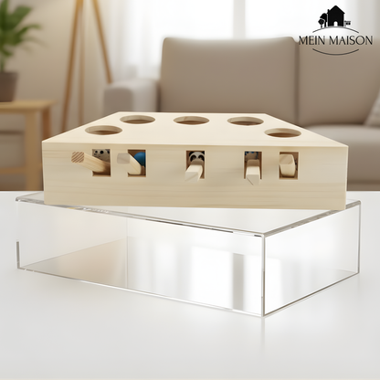 Fun Wooden Cat Play Center