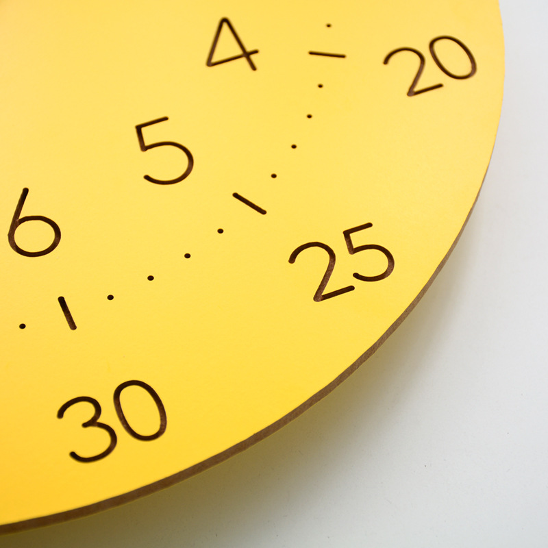 Silent Kids Room Wall Clock