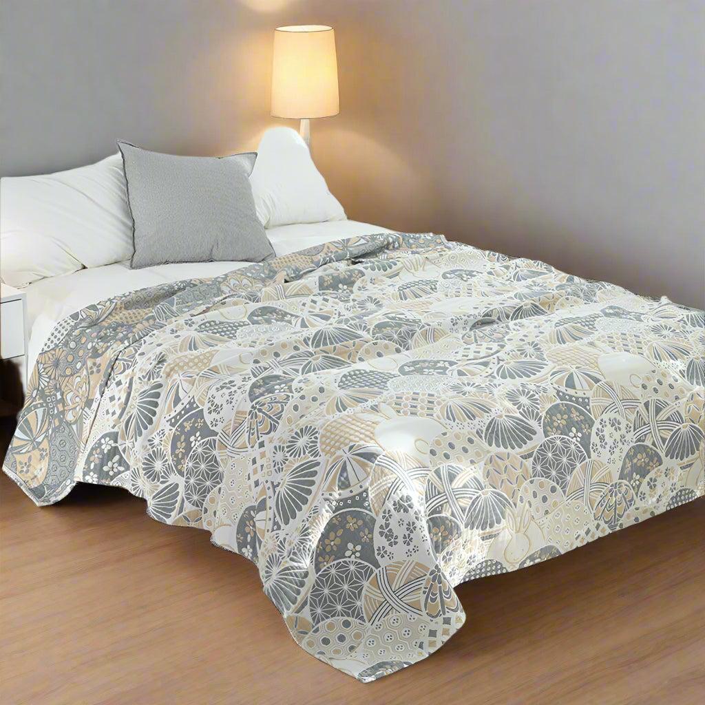 Cozy Four Layer Soft Cotton Blanket - Luxicro