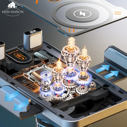Universal Phone Holder with Quick Wireless Charging