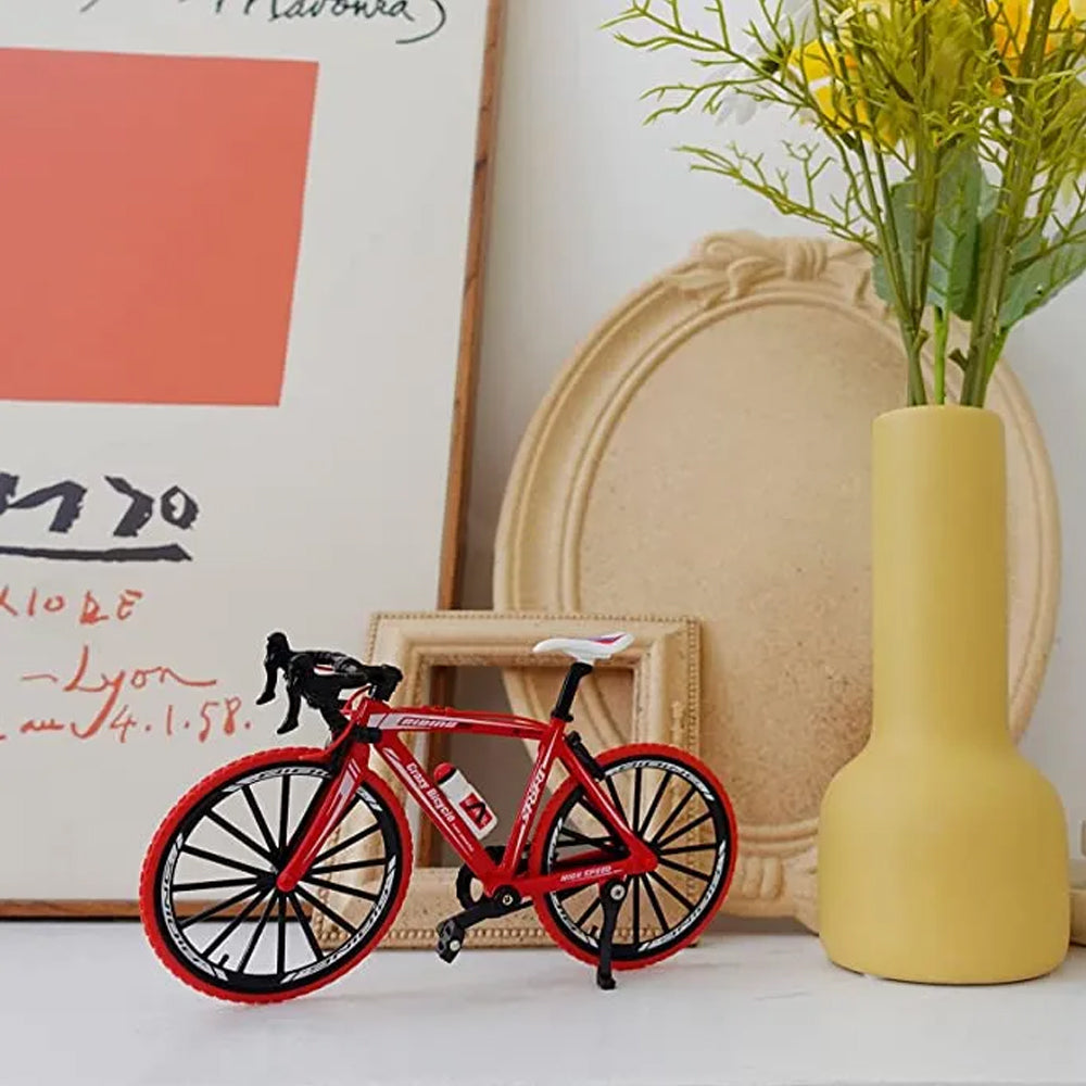 Metal Bike Miniature Figurine