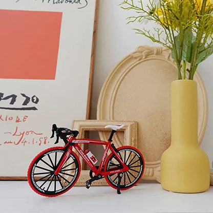 Metal Bike Miniature Figurine
