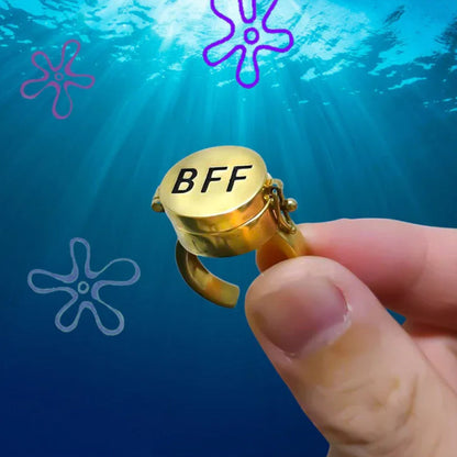 Best Friend Heart Shaped Ring