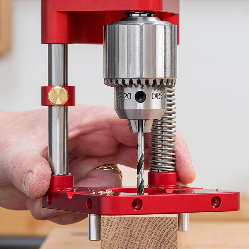 Accurate Wood Drilling Guide for Precise Hole Placement