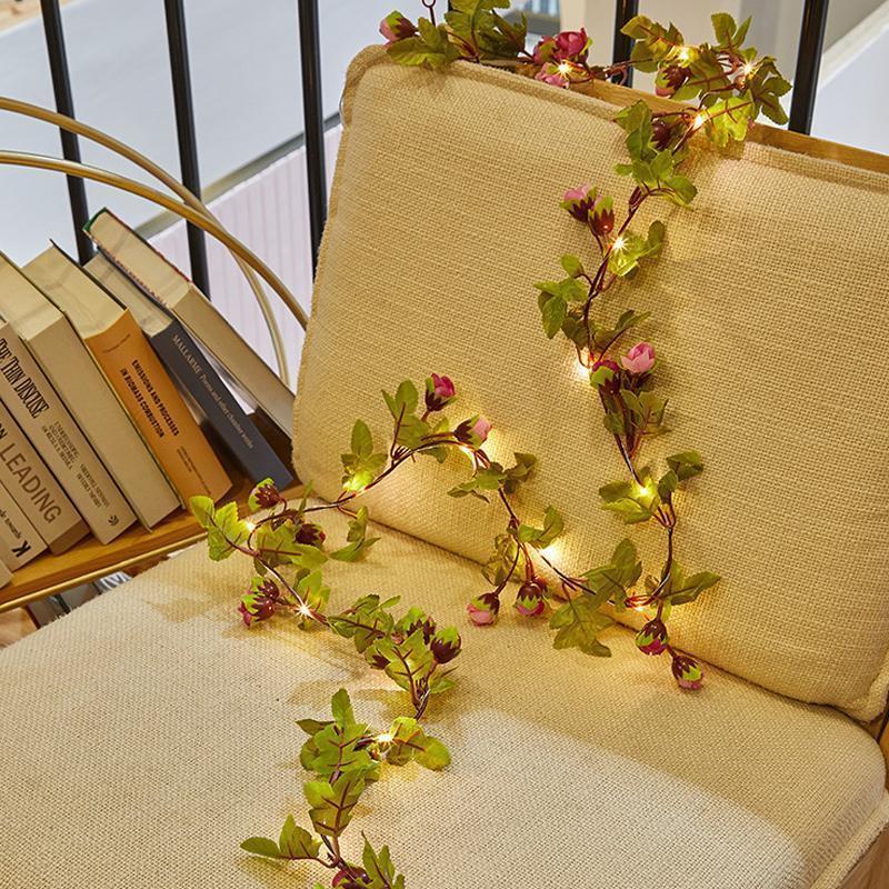 Garden Solar Rattan Hanging Lights