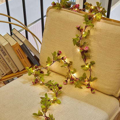 Garden Solar Rattan Hanging Lights