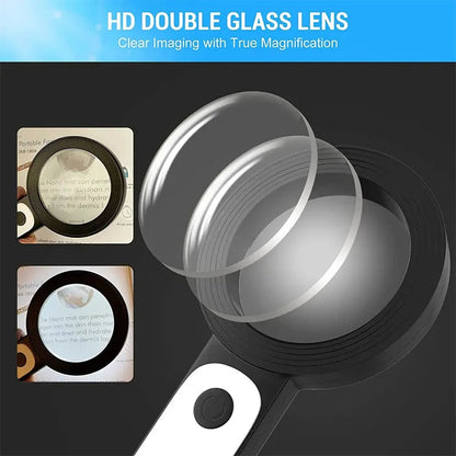 Large Print Magnifying Glass for Easy Reading