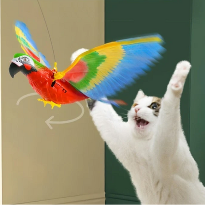 Colorful Plush Interactive Cat Toy - Luxicro