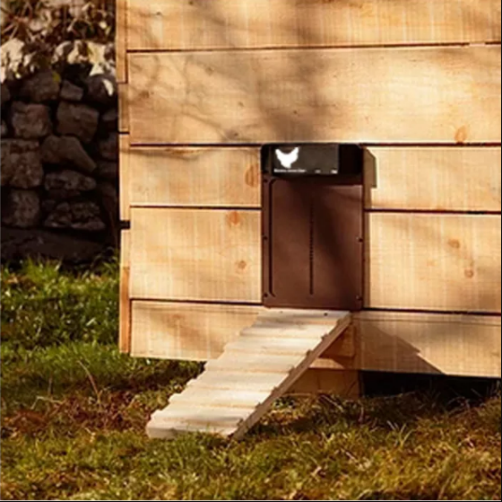 Easy Close Chicken Coop Door with Auto Sensor - Luxicro