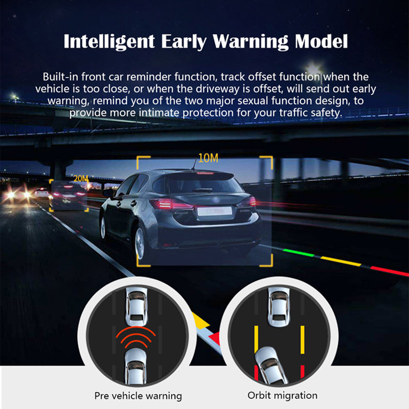 Small HD Dash Cam with 360 Degree View