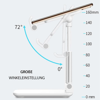 Portable White Phone Stand Holder