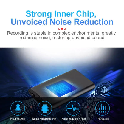 Compact Handsfree Digital Voice Recorder - Luxicro