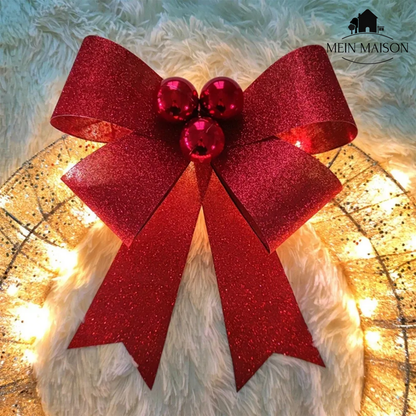 Bright Christmas Wreath with LED Lights