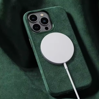Premium iPhone MagSafe Leather Case