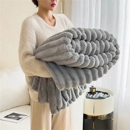 Cozy Fleece Throw Blanket