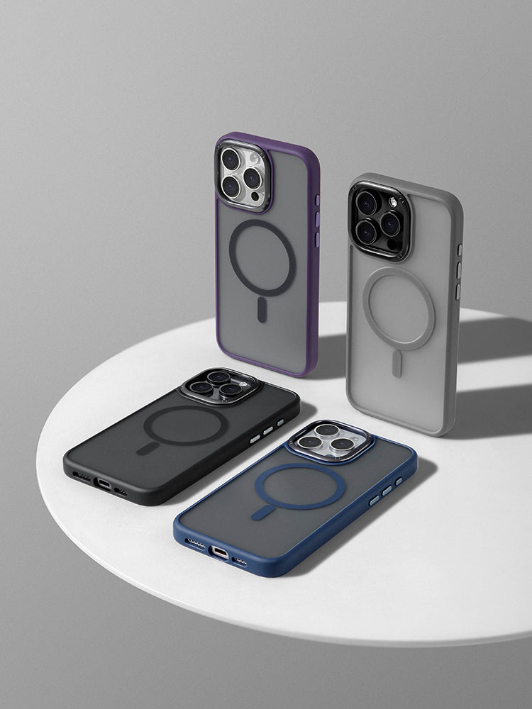 Soft Touch Clear iPhone Case with MagSafe Compatibility