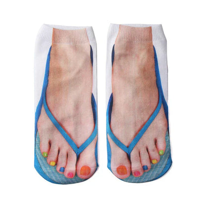 Colorful Patterned Casual Socks
