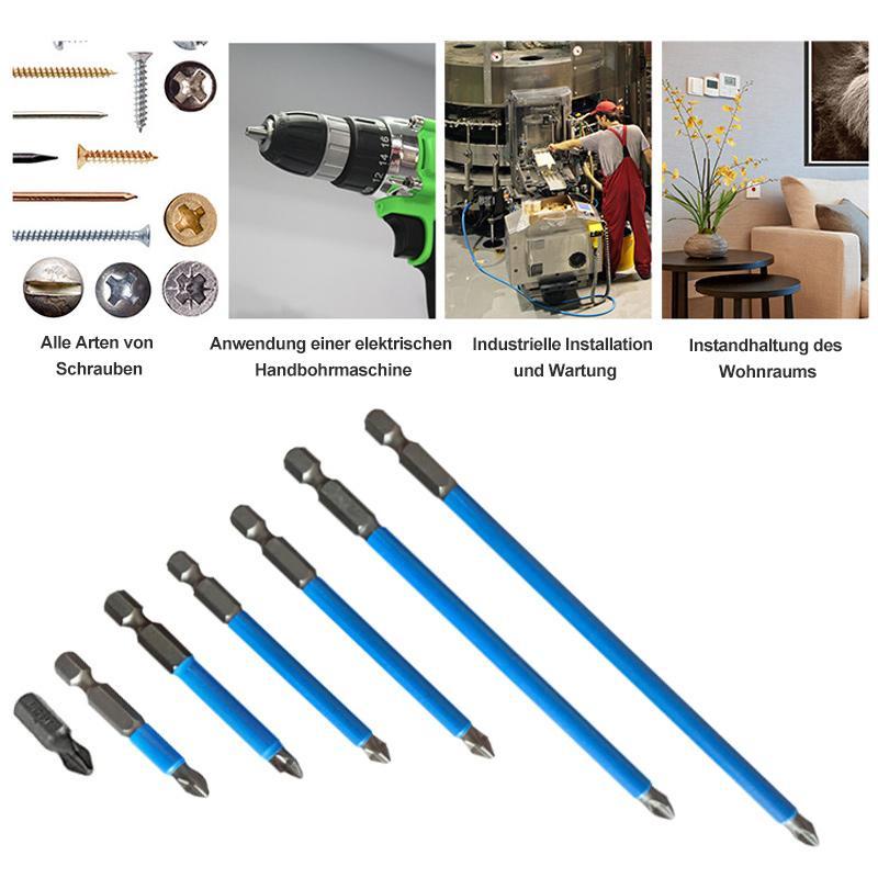 Heavy Duty Drill Bit Kit 7 Piece Set - Luxicro