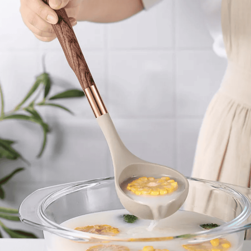 Non-Stick Silicone 10-Piece Kitchen Utensil Set