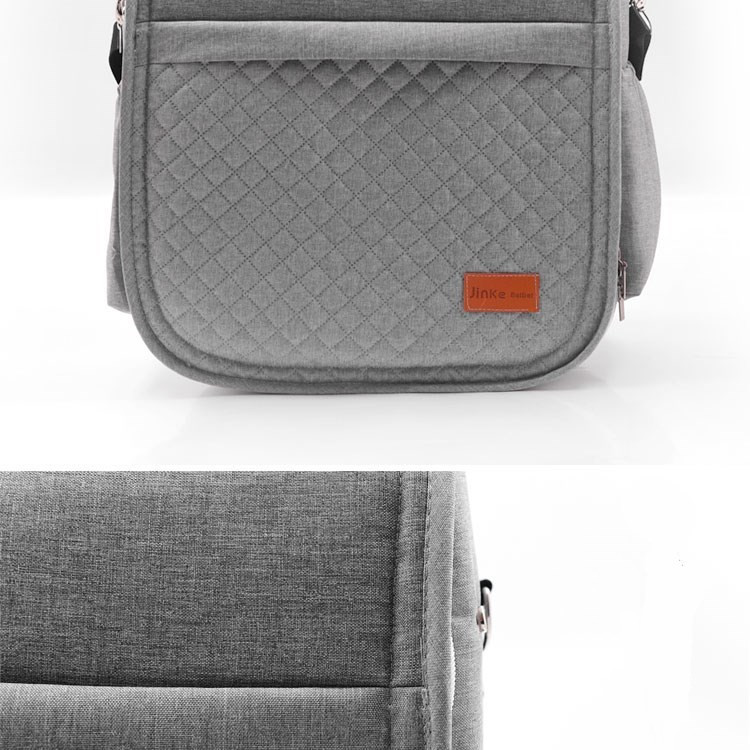 Compact Baby Travel Bed with Diaper Bag