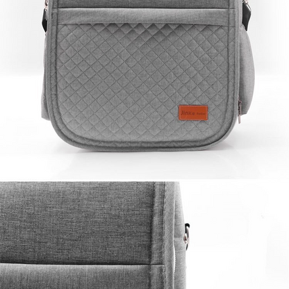 Compact Baby Travel Bed with Diaper Bag