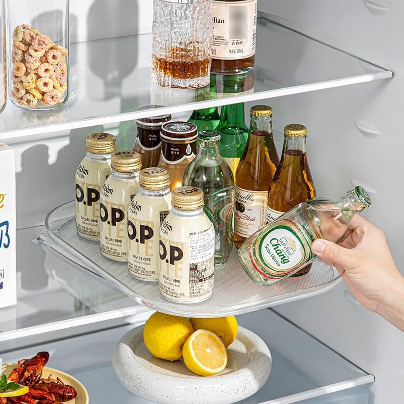 Space Saving Mini Fridge Organizer