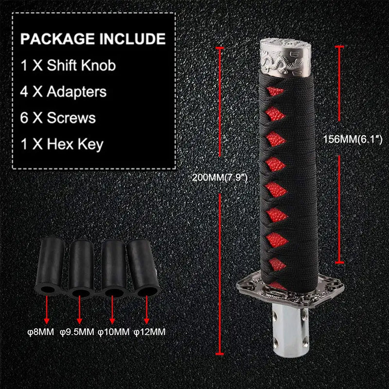 Premium Samurai Auto Gear Knob