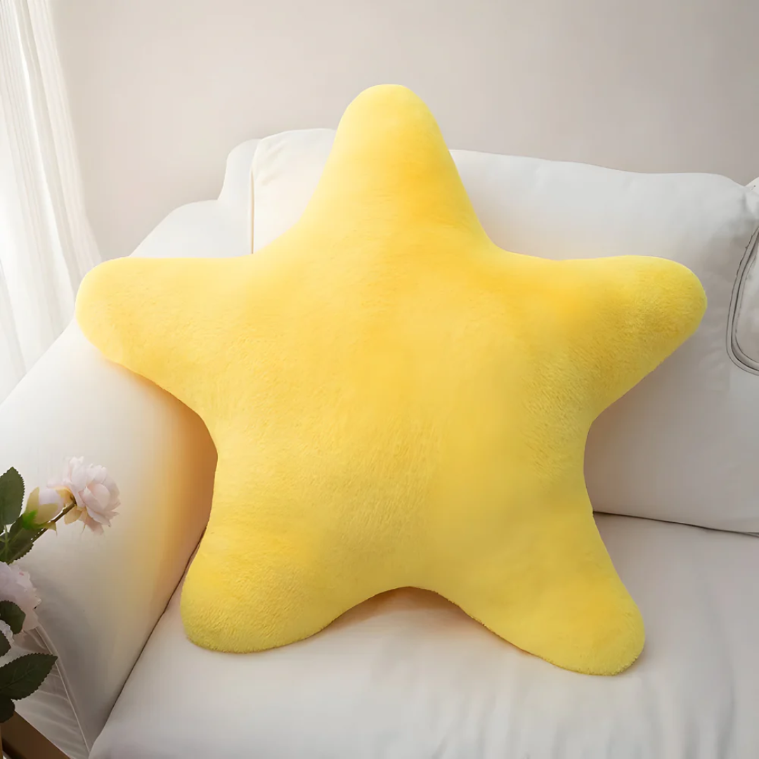 Premium Glitter Star Pillow