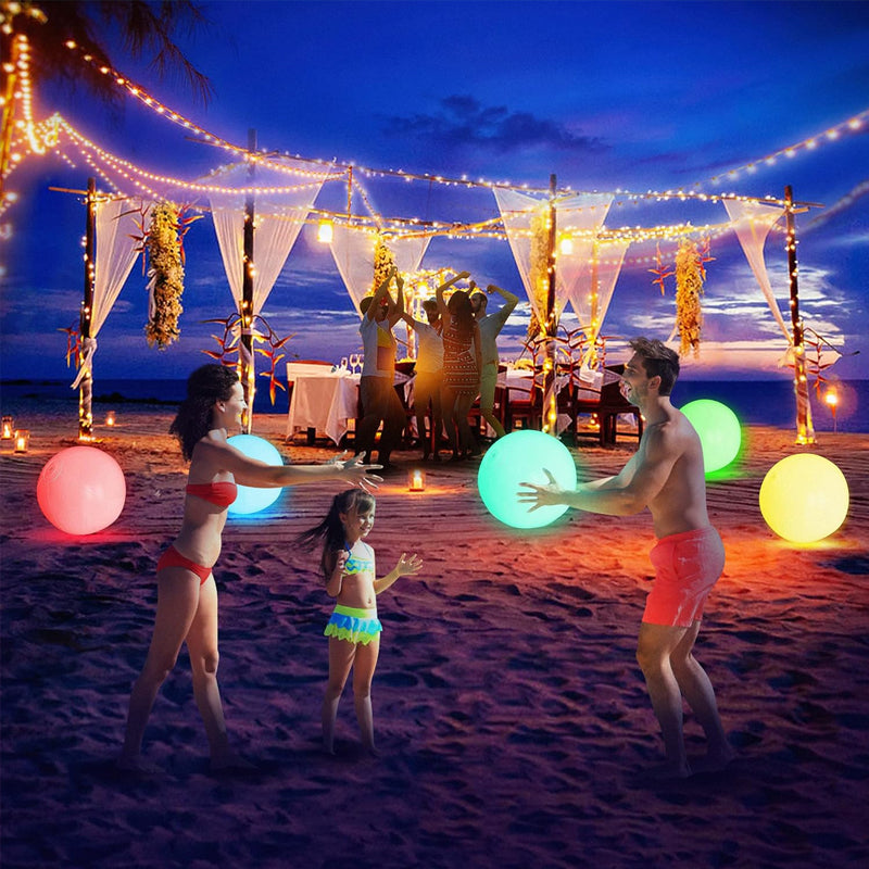 Colorful LED Water Globe Lamp