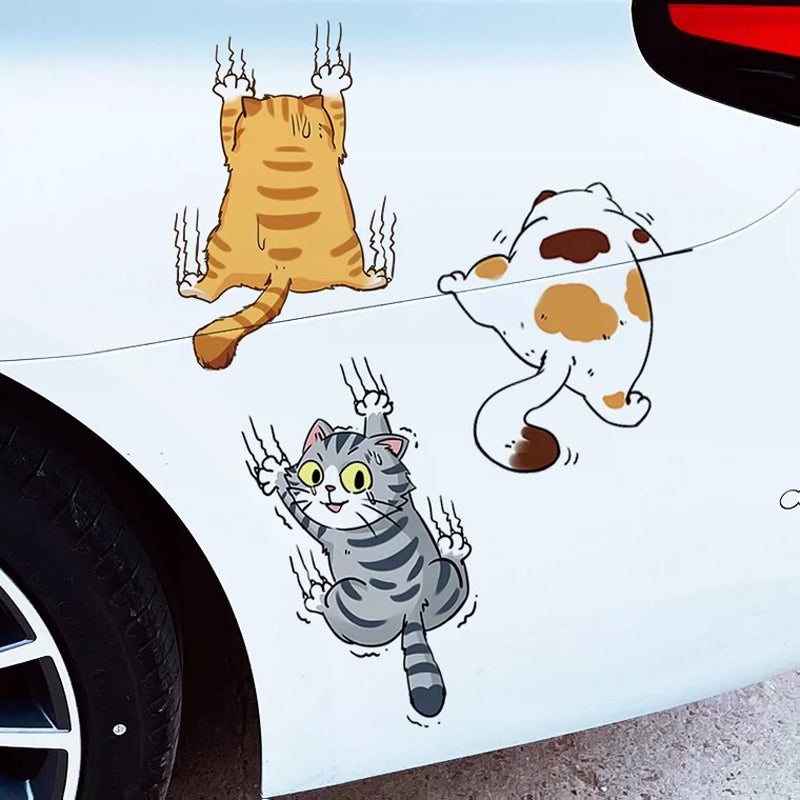 Funny Kitty Vehicle Decal Sticker