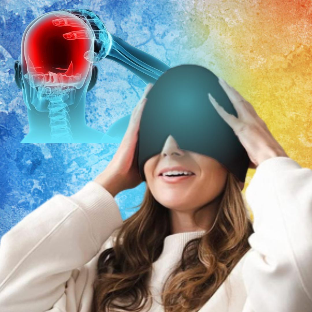 Cooling Relief Headache Cap for Migraine Pain