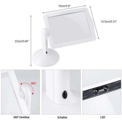 Bright Adjustable Desk Magnifying Light