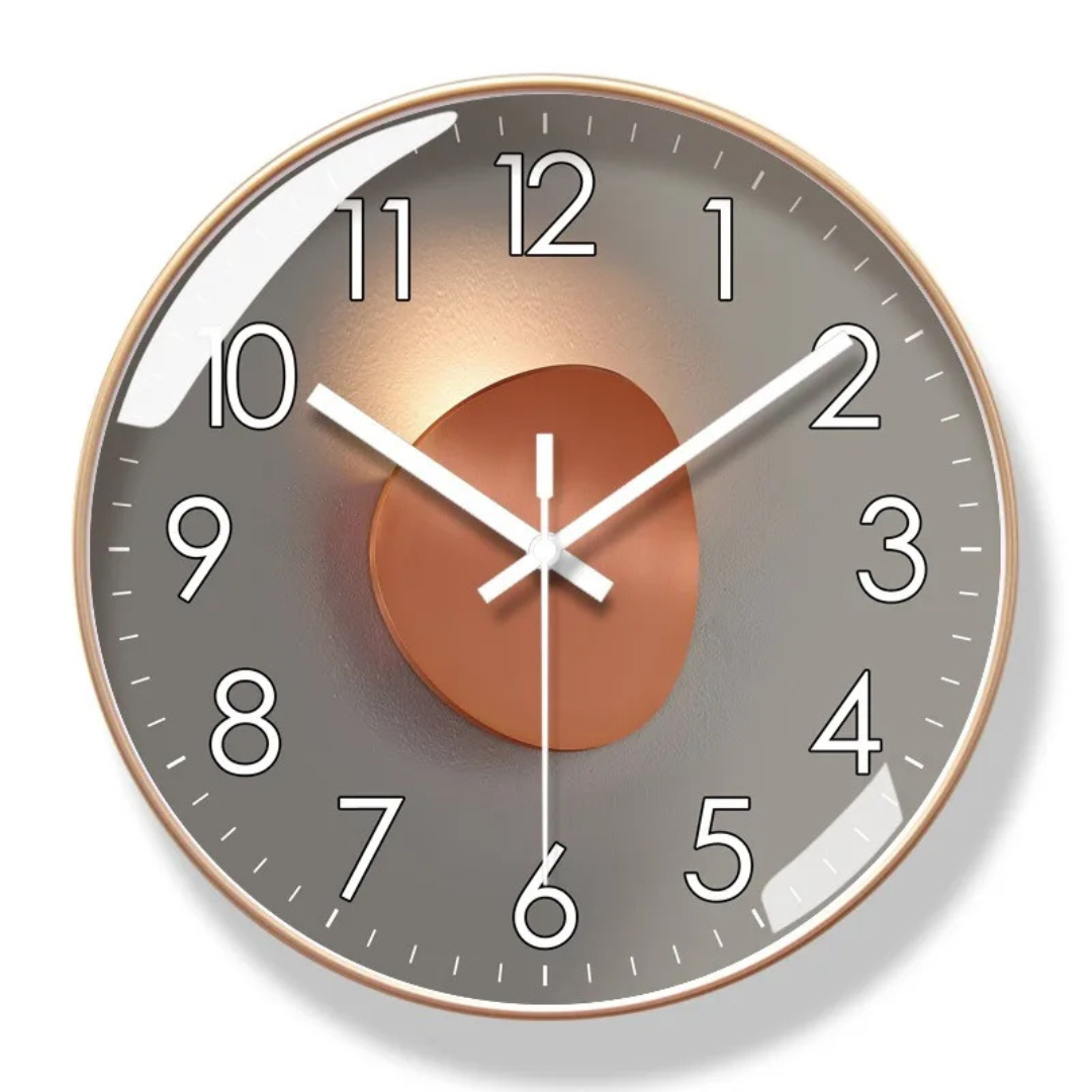 Contemporary Decorative Wall Clock with Sleek Style