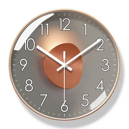 Contemporary Decorative Wall Clock with Sleek Style